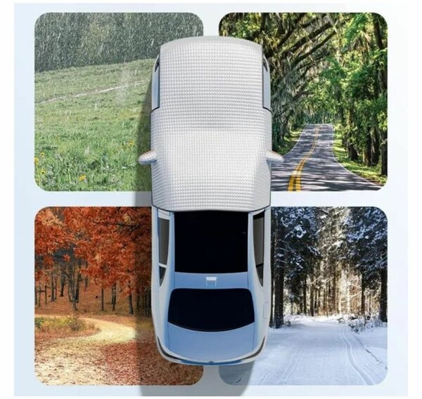 CAR SNOW SUN SHIELD WINTER ALUMINUM FOIL CAR FRONT WINDSHIEL