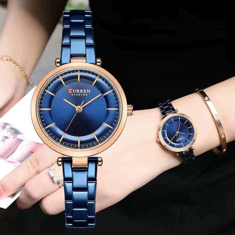 Montre Femme Élégante Bleu