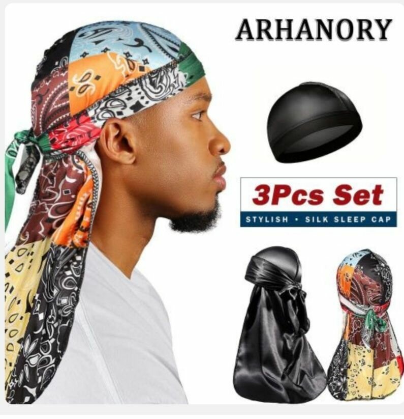 Durag multifonction coloré