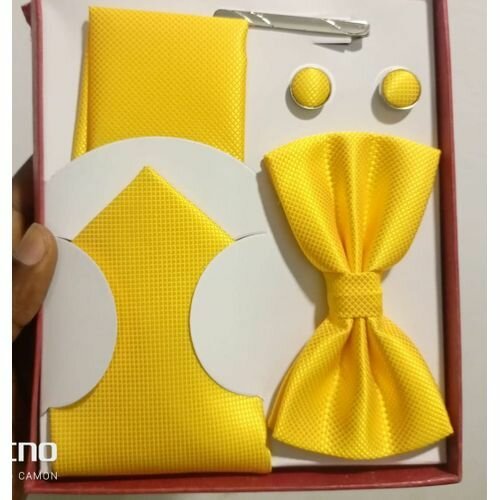 Coffret Nœud Papillon Jaune