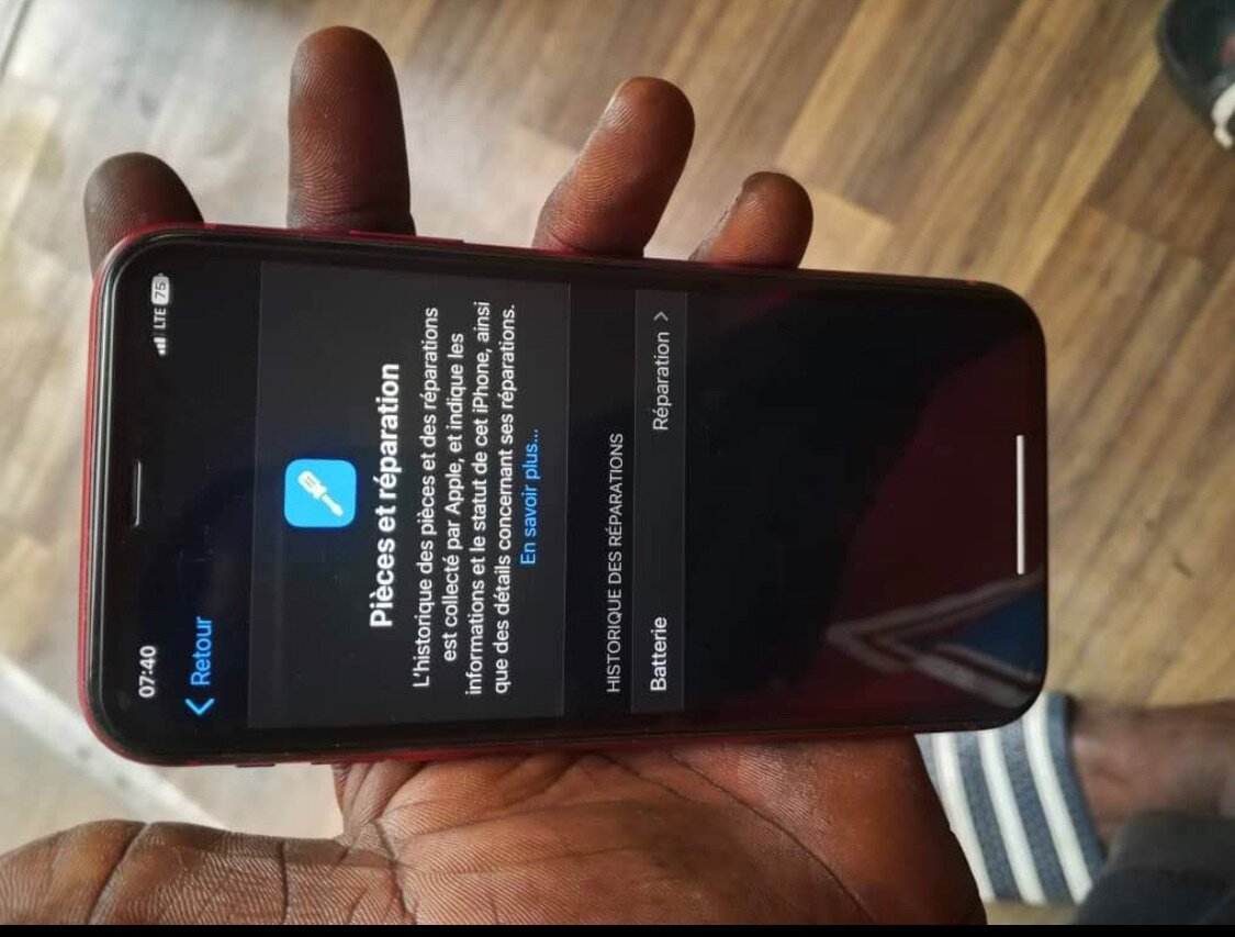 iPhone Rouge Réparé