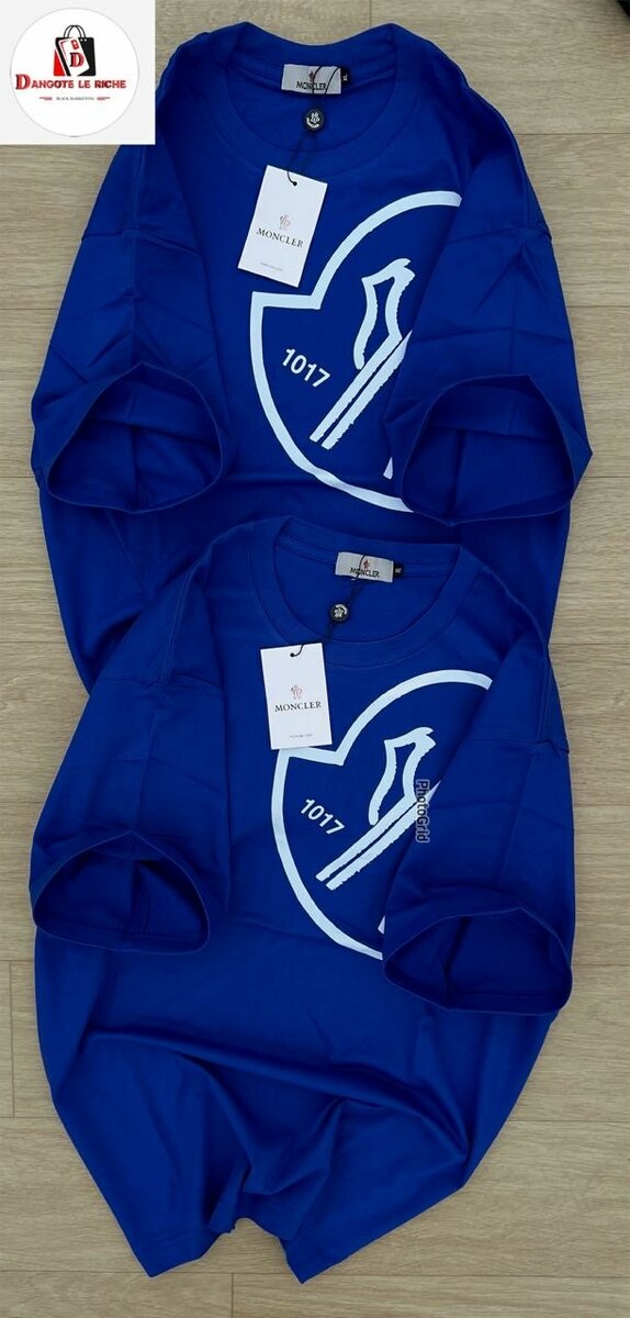 T-shirt bleu unisexe 1017