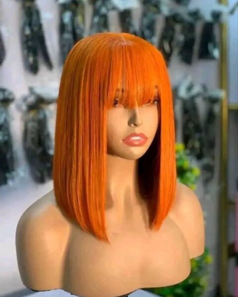 Perruque lace front lisse