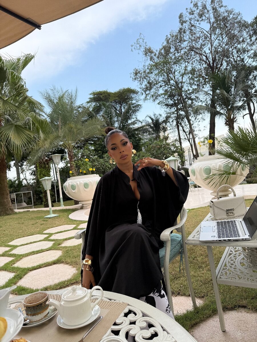 Robe élégante kaftan femme