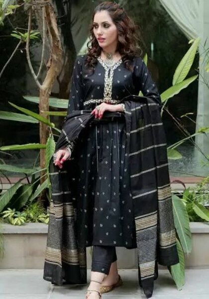 3 piece linen suit