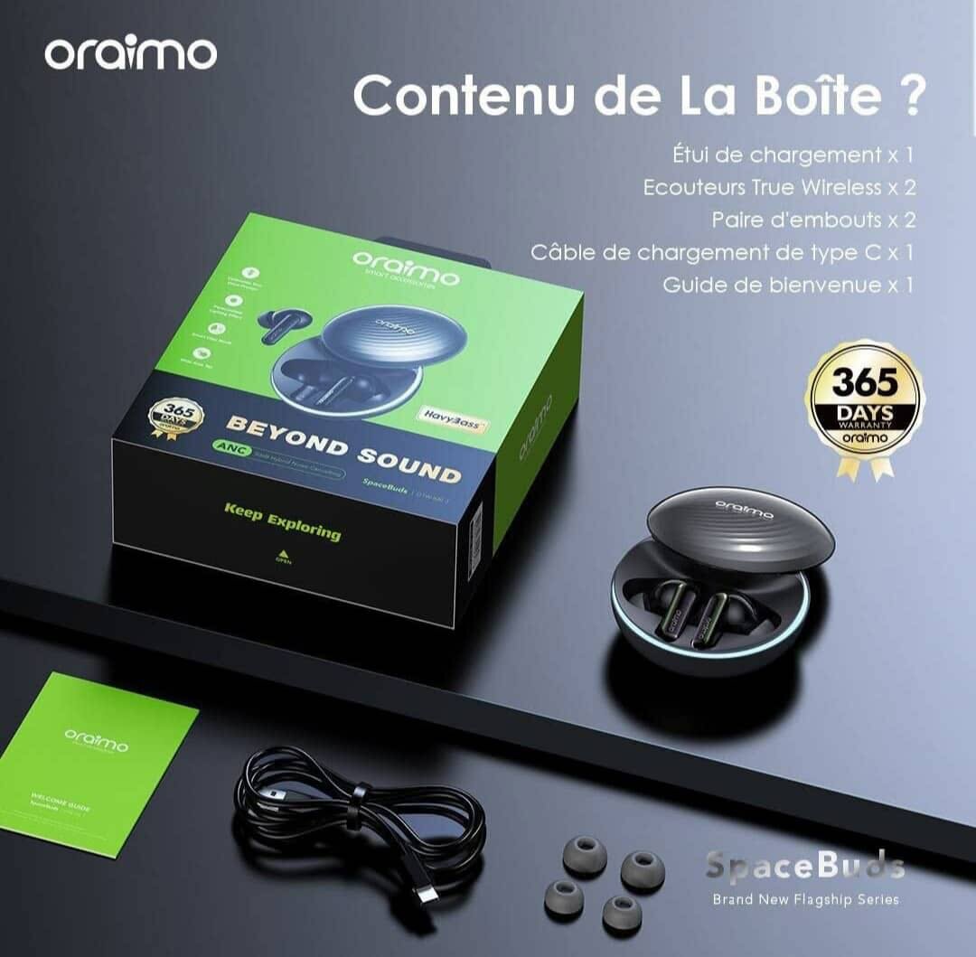 Écouteurs Oraimo True Wireless