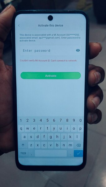 Redmi note 11 bloqué