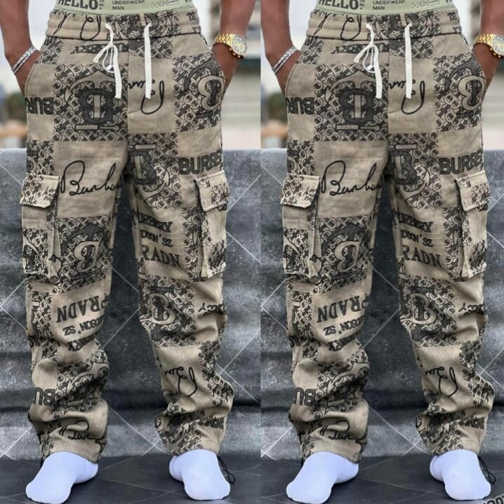 Pantalons cargo streetwear homme
