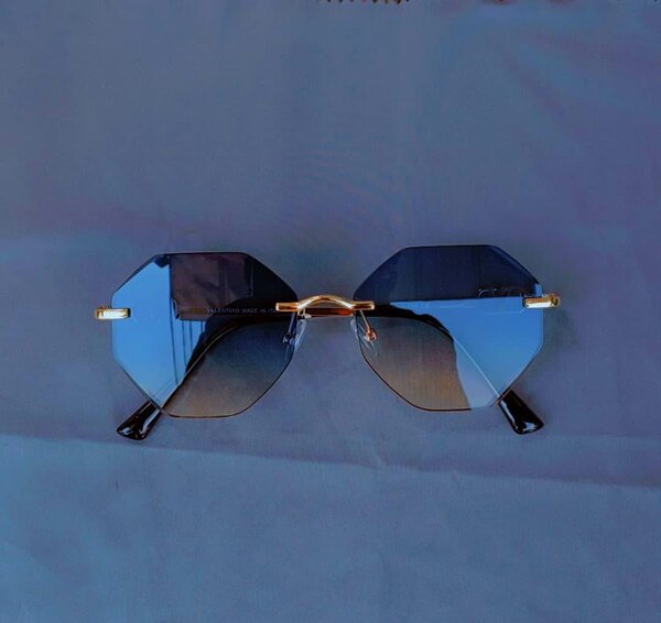 Lunettes de soleil octogonales