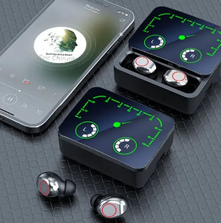 M90 Max tws wireless Earbuds Hifi Stereo Earbuds With 1200 MH Battery |