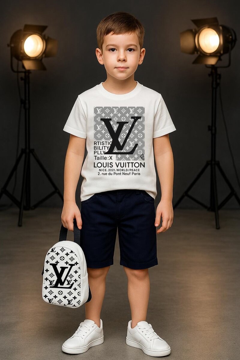 T-shirt et Short Enfant Style