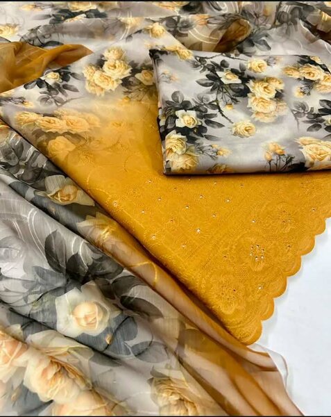 Printed lawn