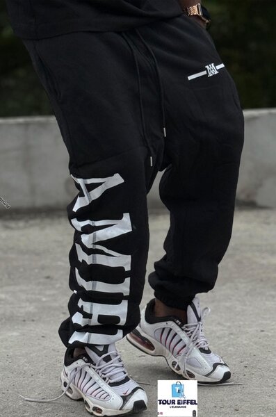 Pantalon jogging noir Amiri