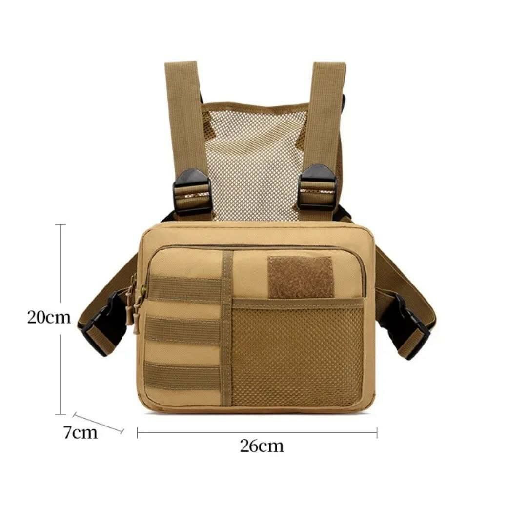Sac Tactique à Poitrine Multifonction