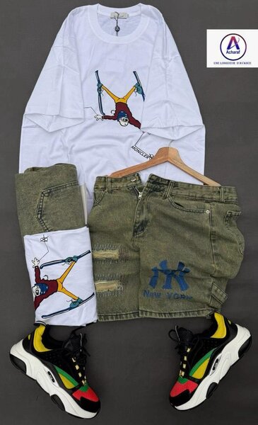 Ensemble streetwear urbain moderne