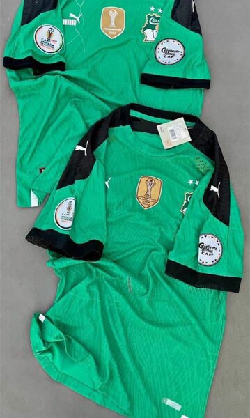 Maillots de football verts