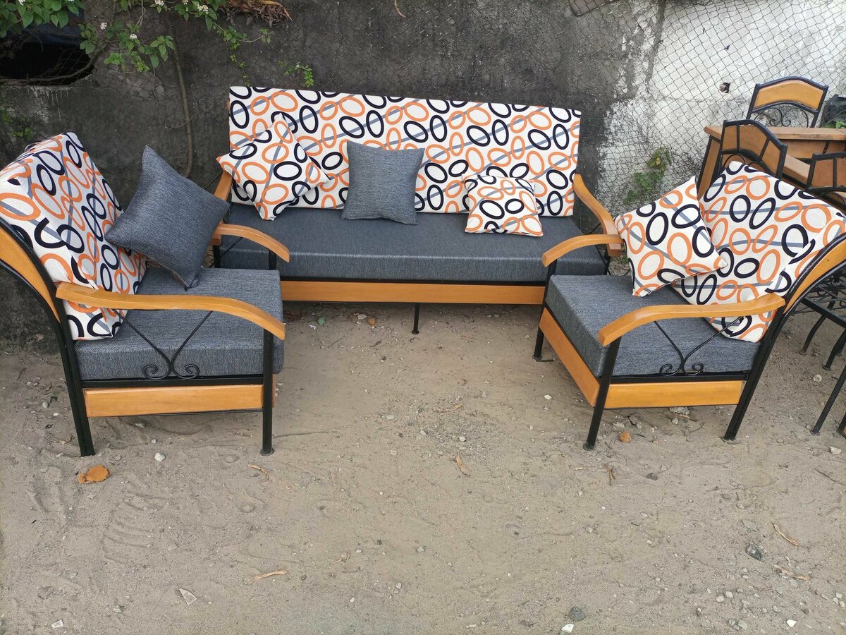 Fauteuil en fer forgé
