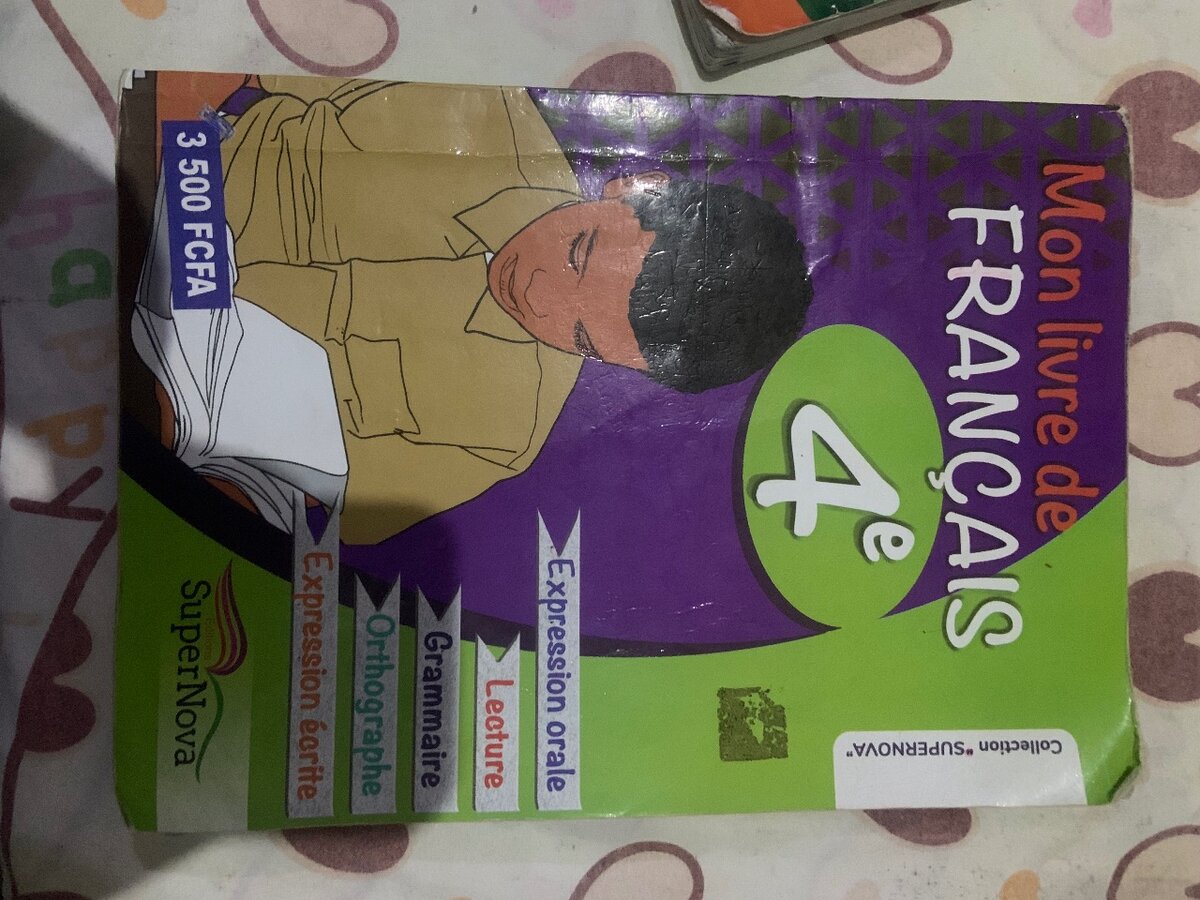 Livre scolaire de français 5e