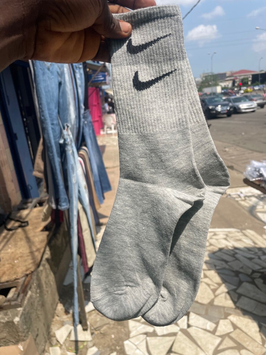 Chaussettes sport confort grises
