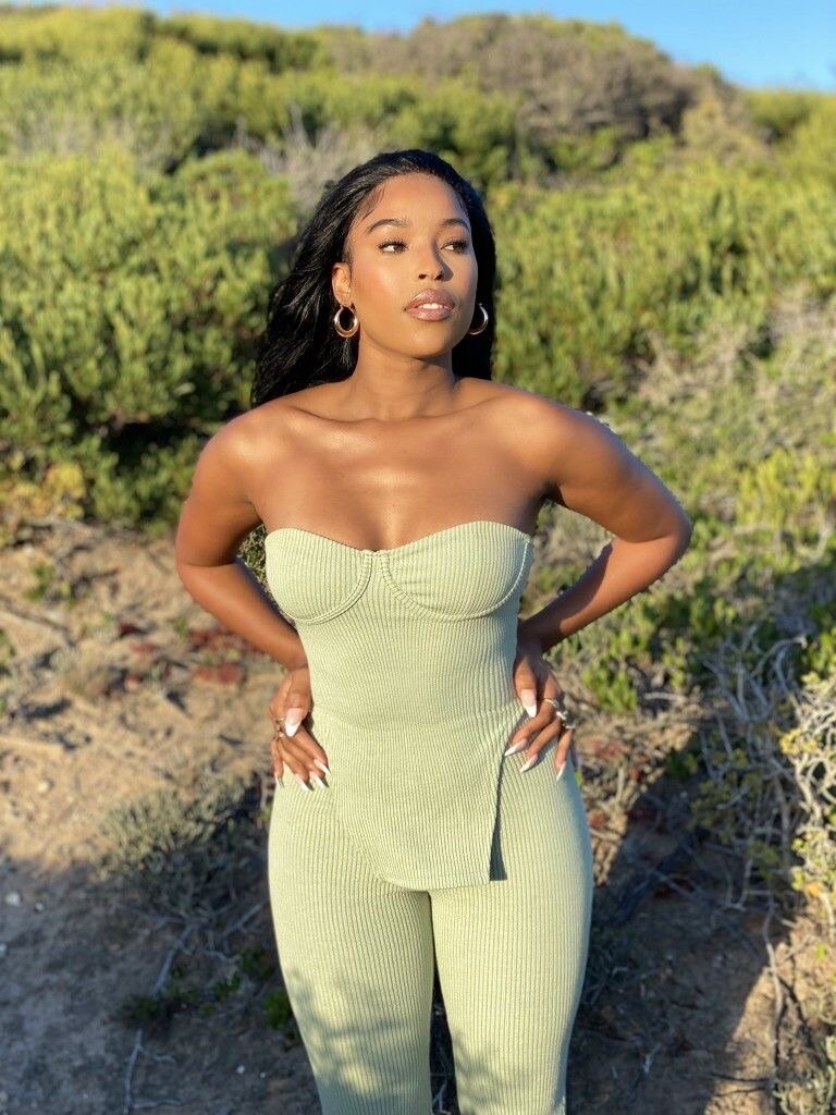 Combinaison élégante bustier femme