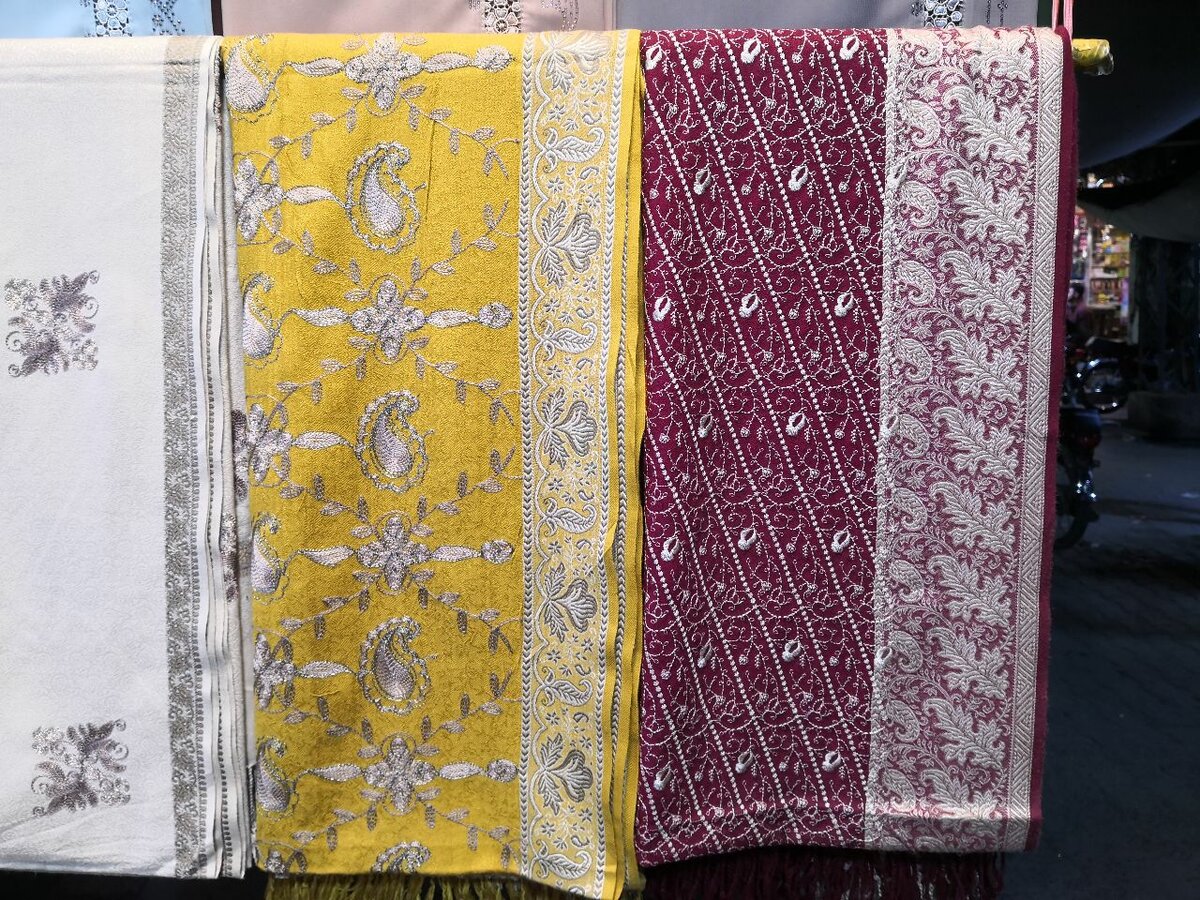 Winter shawls