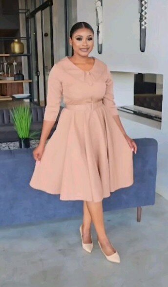 Flared dress