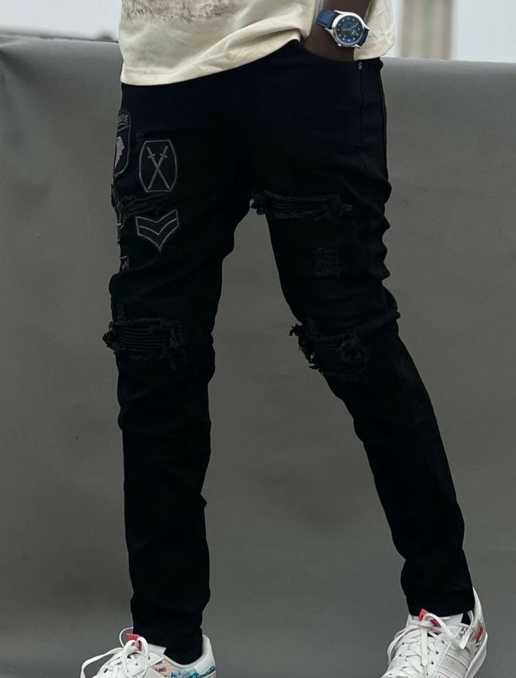 Jean skinny noir homme