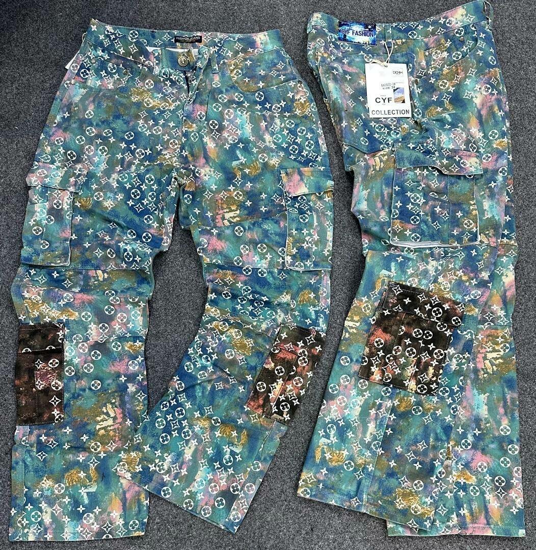 Jean Cargo bas d'eph taille 34