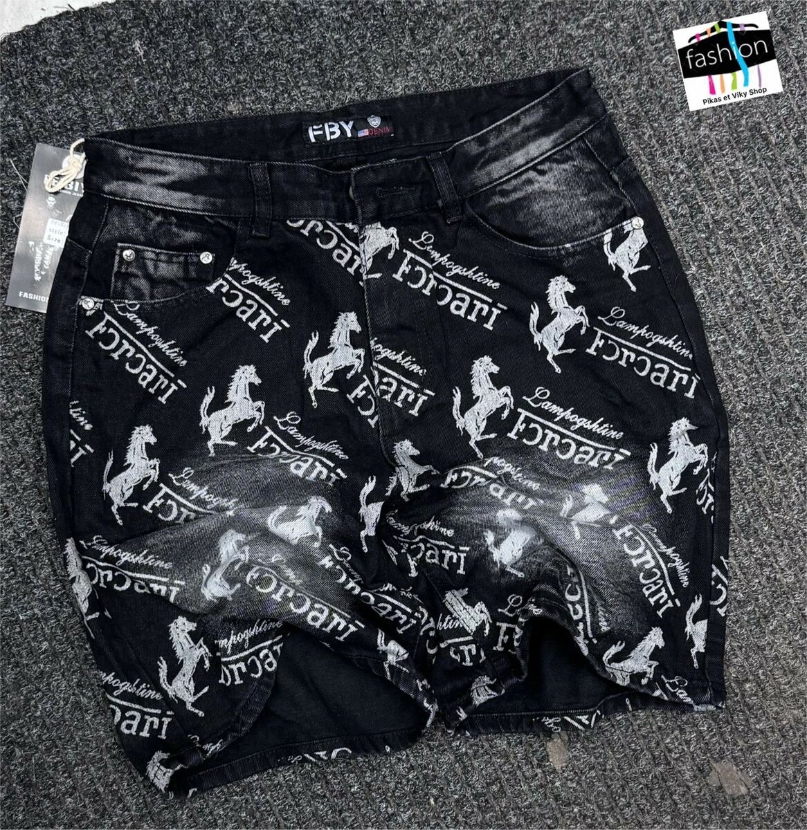 Shorts en jean décontractés