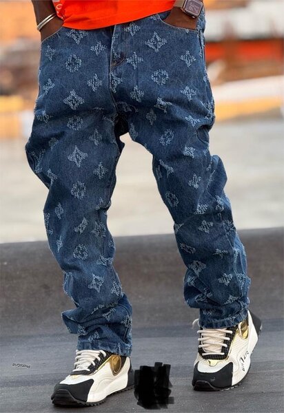 Jeans décontractés imprimés