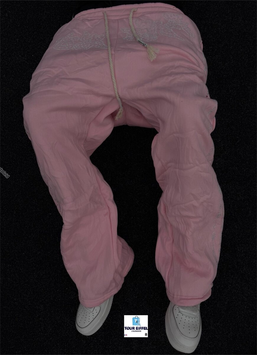 Pantalon rose confortable