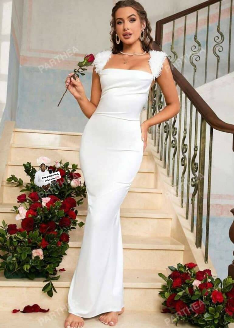 Belle robe blanche
