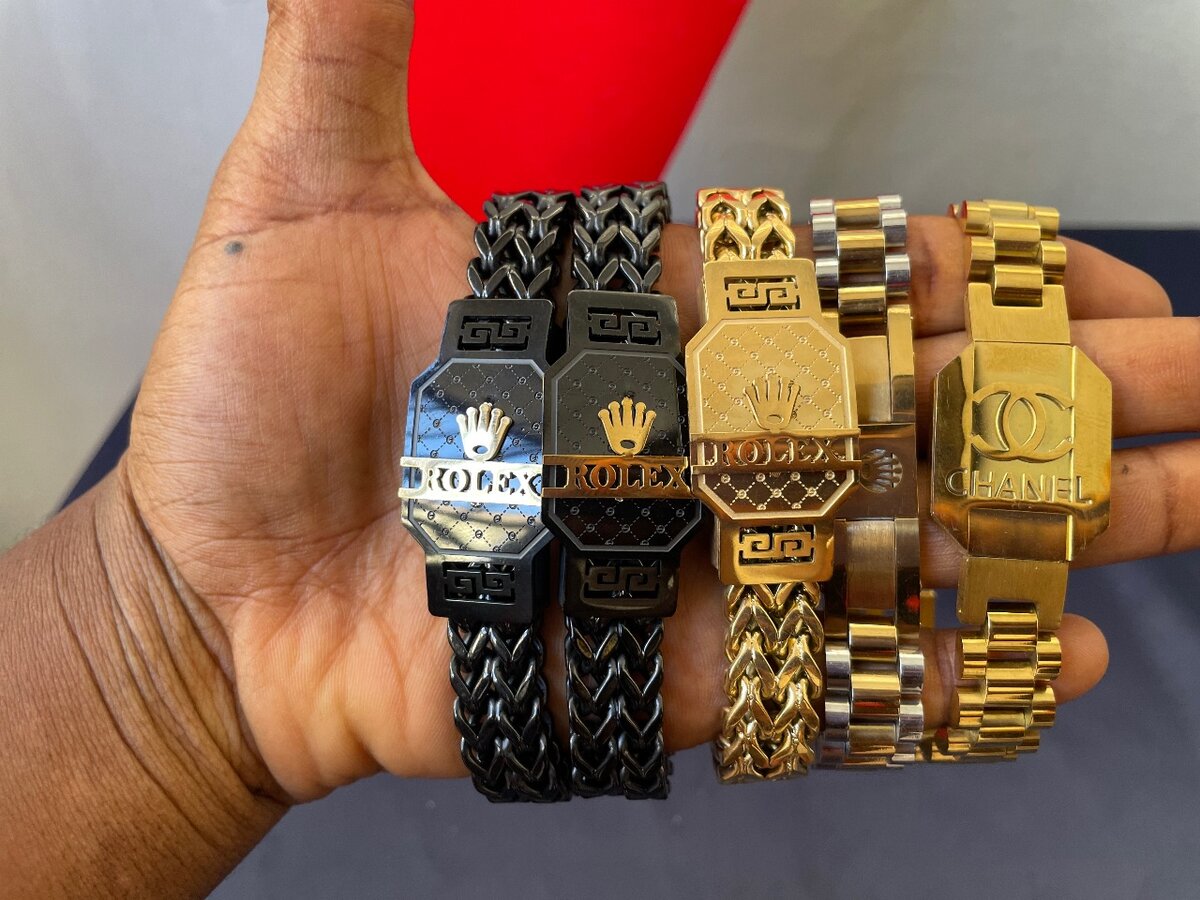 Golden bracelets