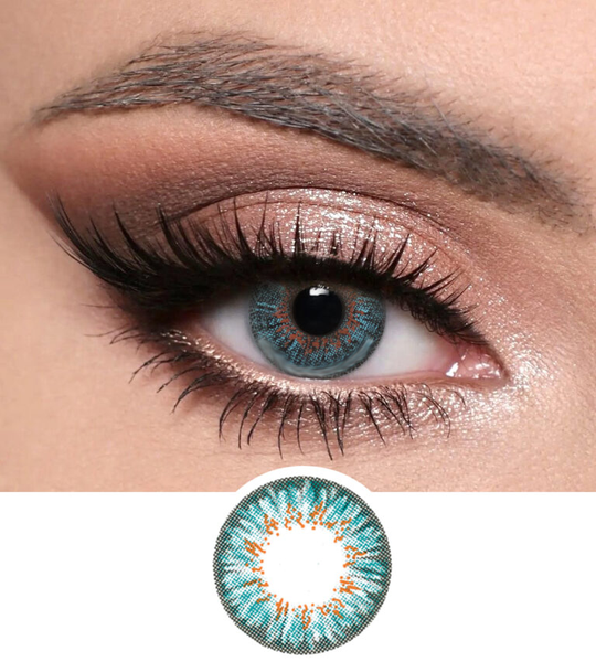 Optiano linses Spark Turquoise