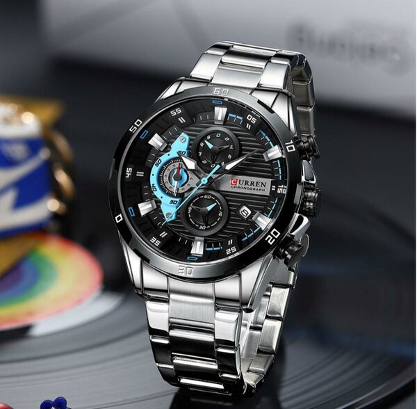 Montre Chronographe Homme Élégante