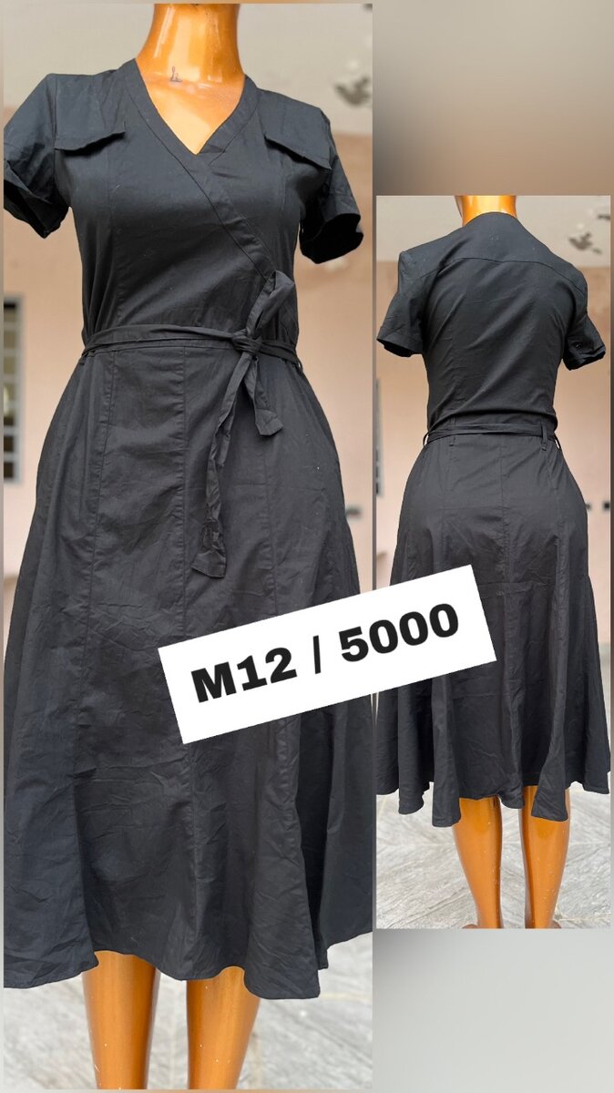 Robe noire élégante