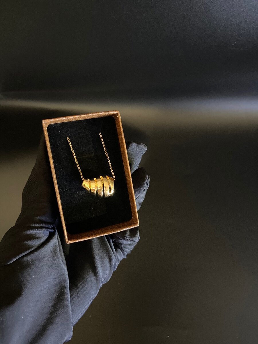 Gold necklace