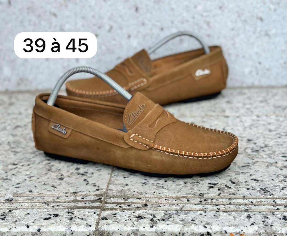 Mocassins en cuir élégants