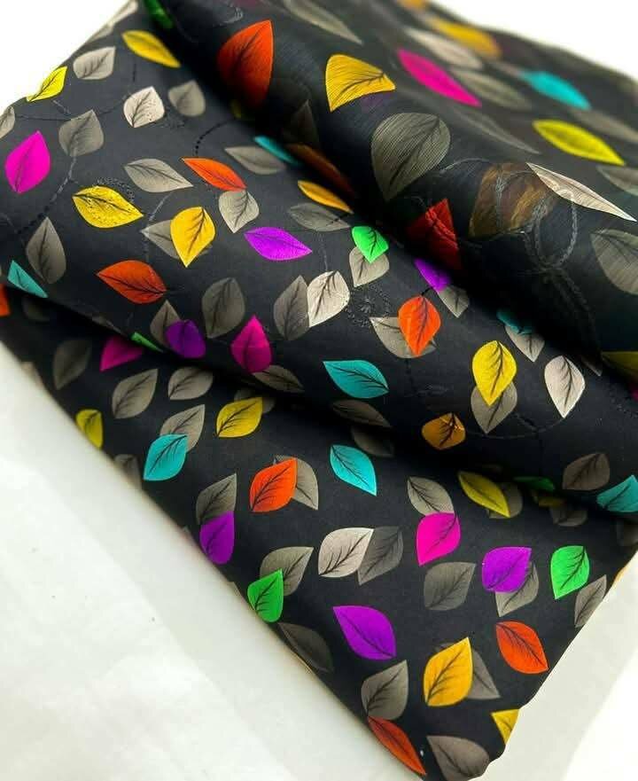 Printed lawn suit