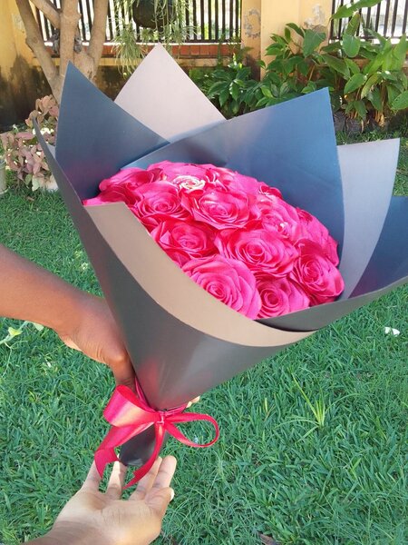19-Red Rose Bouquet