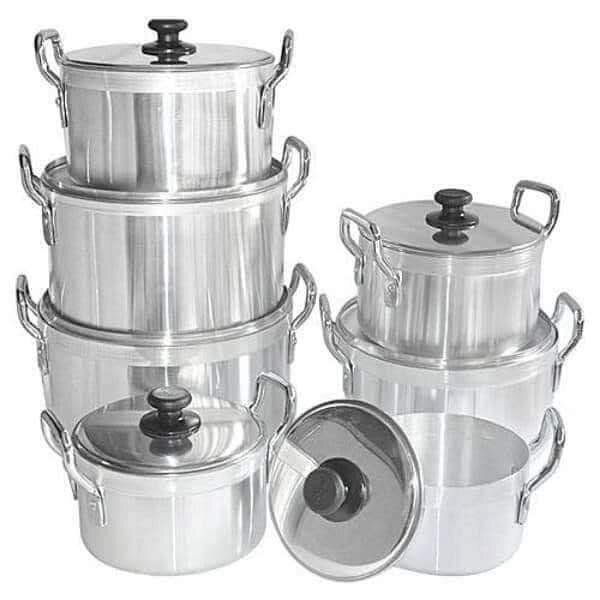 Casserole aluminium
