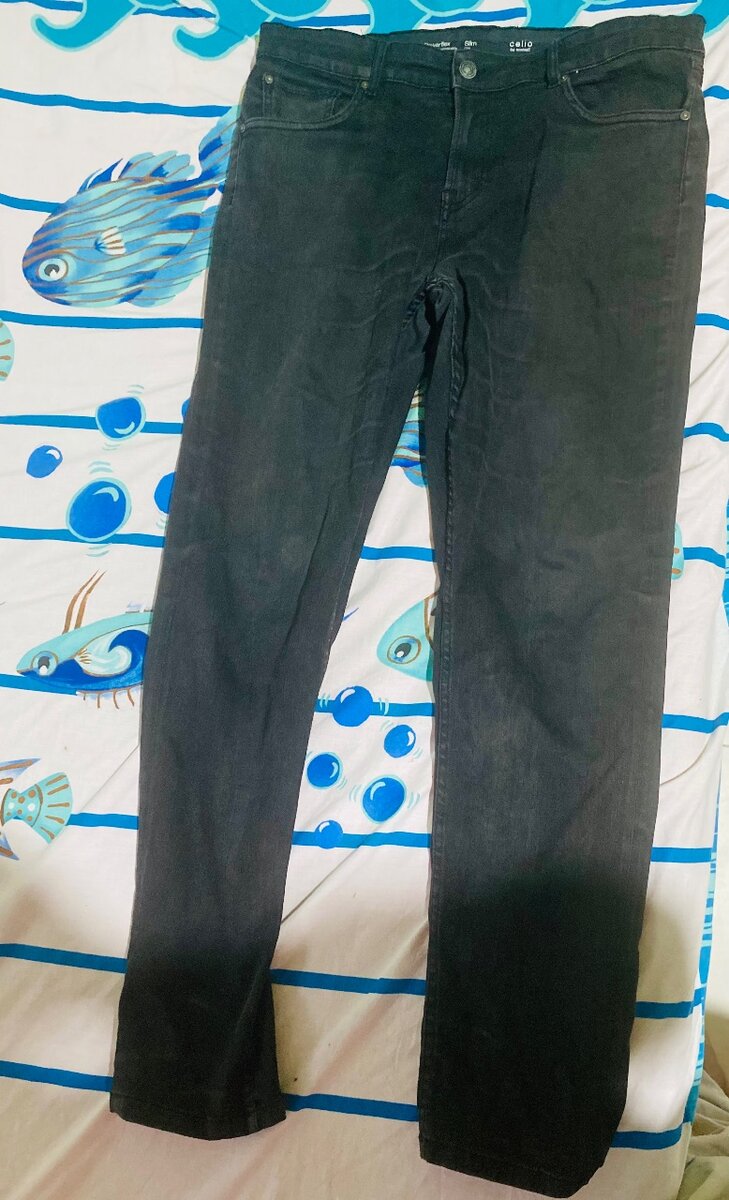 Jean noir homme style classique