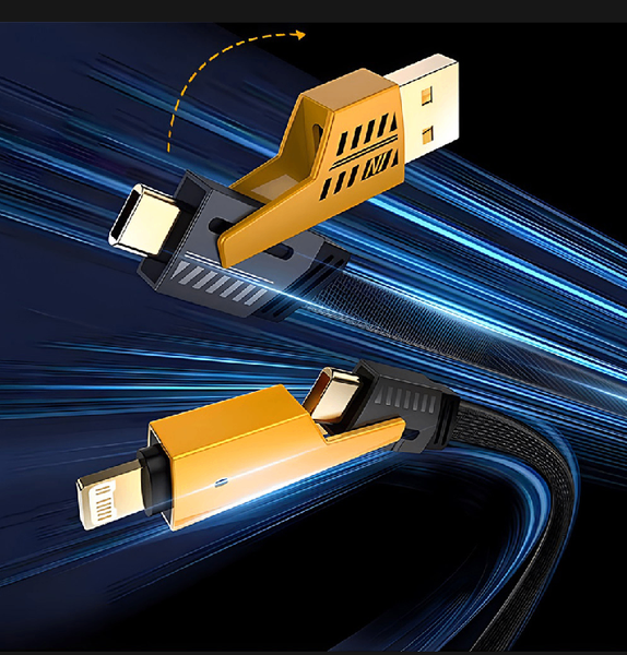 4 In 1 Multi USB PD Charging Cable