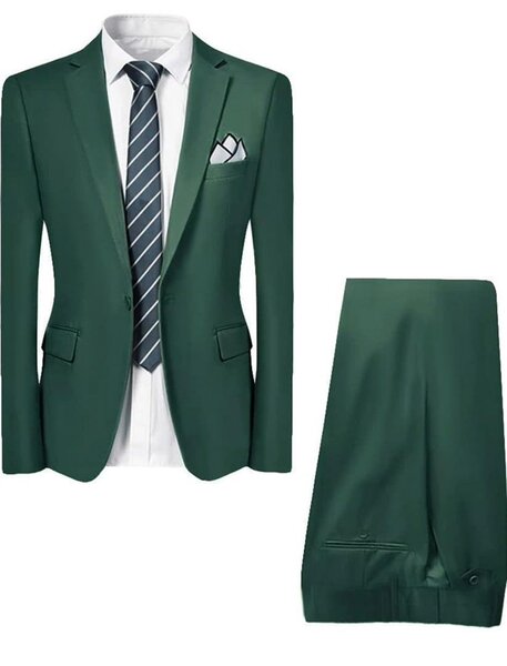 Ensemble VESTE 02 Piece-VERT