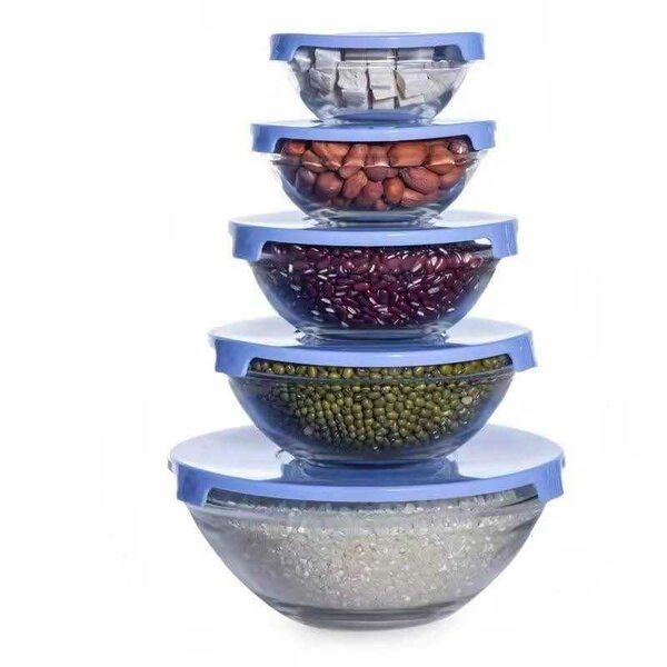Set de bols en verre empilables