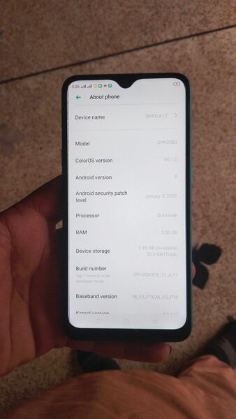 Oppo A12
