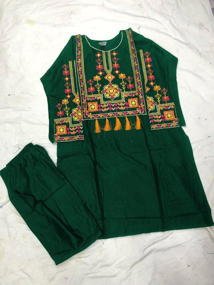 Linen Embroidery suit