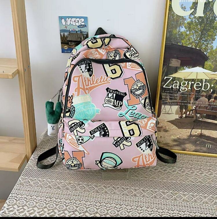 Sac à dos imprimé sportif