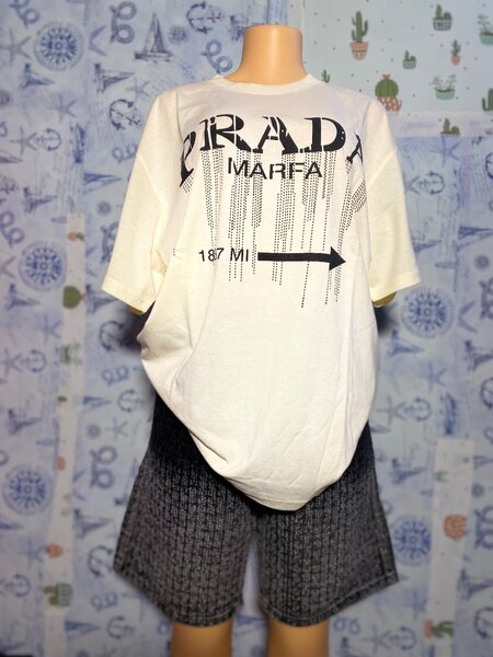 T-shirt en coton imprimé