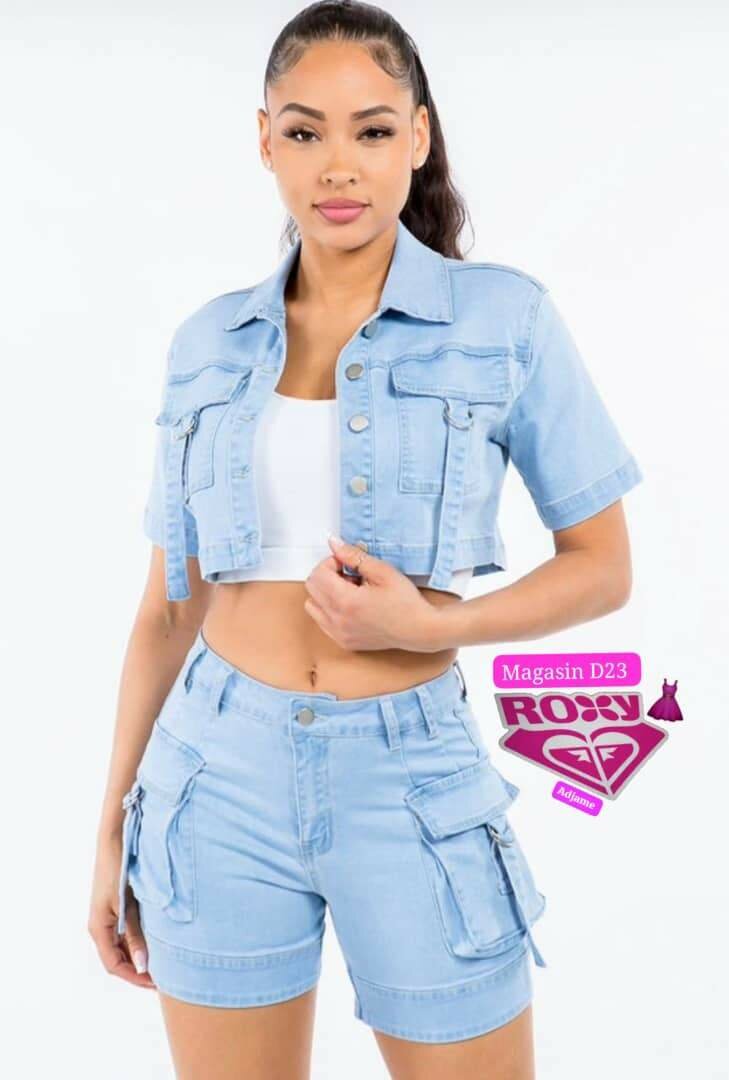 Tenue été en jean
